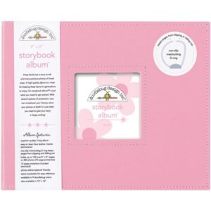 Doodlebug - Storybook Album 8"X8" - Cupcake