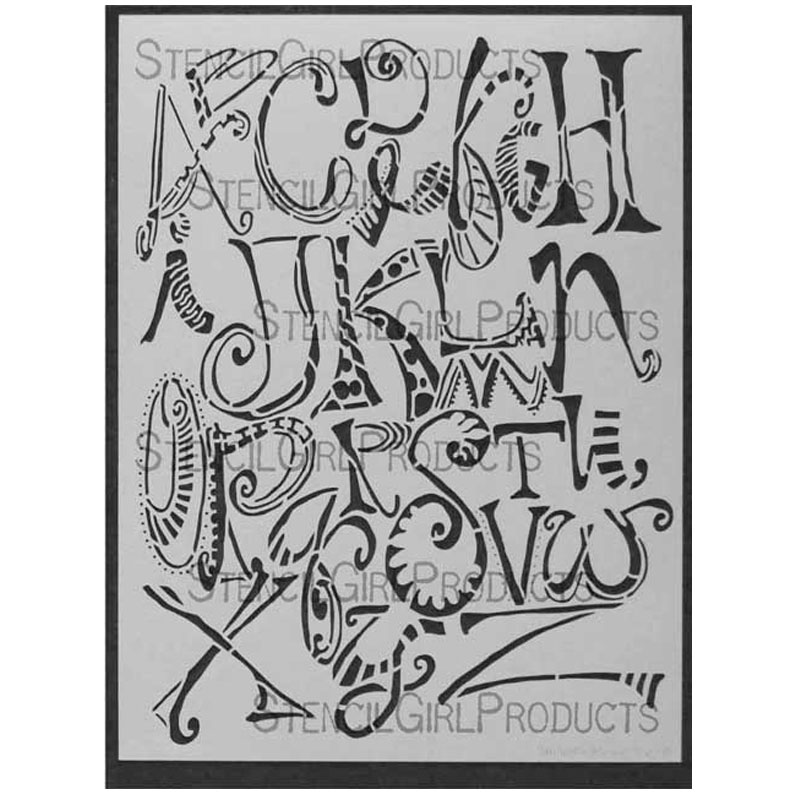 StencilGirl Stencils ScrapBoutique