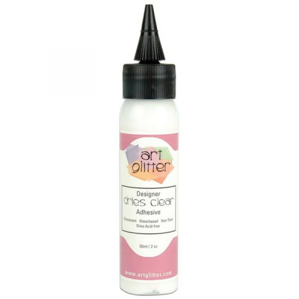 Art Glitter -  Designer Adhesive 2oz - Dries Clear
