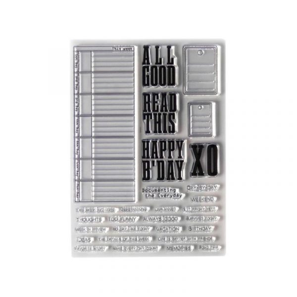 Elizabeth Crafts Clear Stamps - Weekly Thoughts