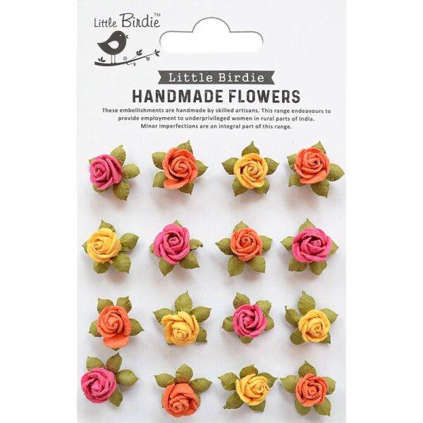 Little Birdie - Paper Flowers, MICRO ROSES - Boho Vibes