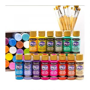 DecoArt, Americana Acrylic Paint, Value Pack, 12pc