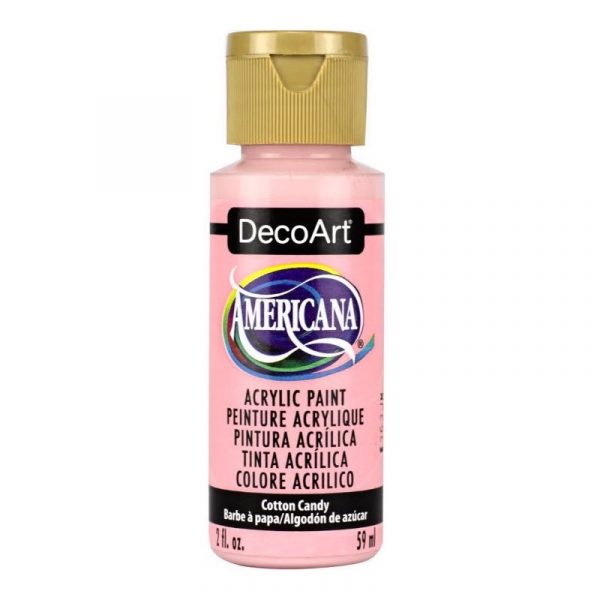 Americana Acrylic Paint 2oz - Cotton Candy - Image 2