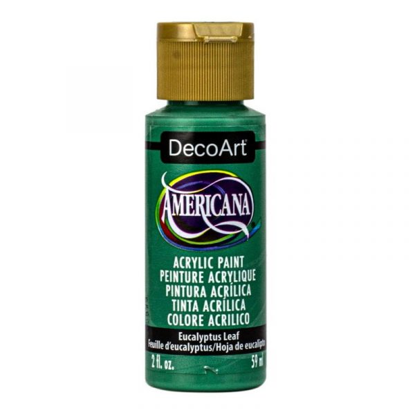 Americana Acrylic Paint 2oz - Eucalyptus Leaf - Image 2