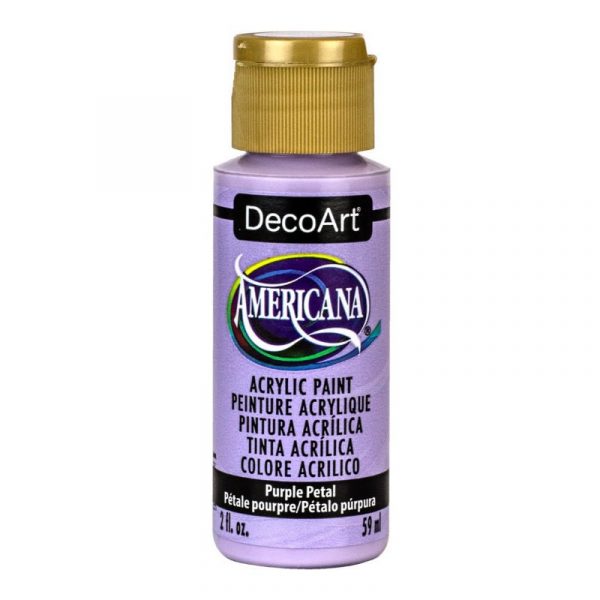 Americana Acrylic Paint 2oz - Purple Petal - Image 2