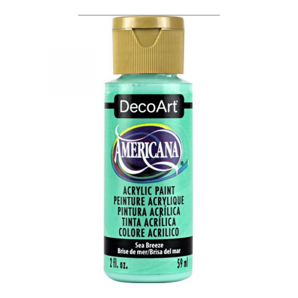 Americana Acrylic Paint 2oz - Sea Breeze - Image 2