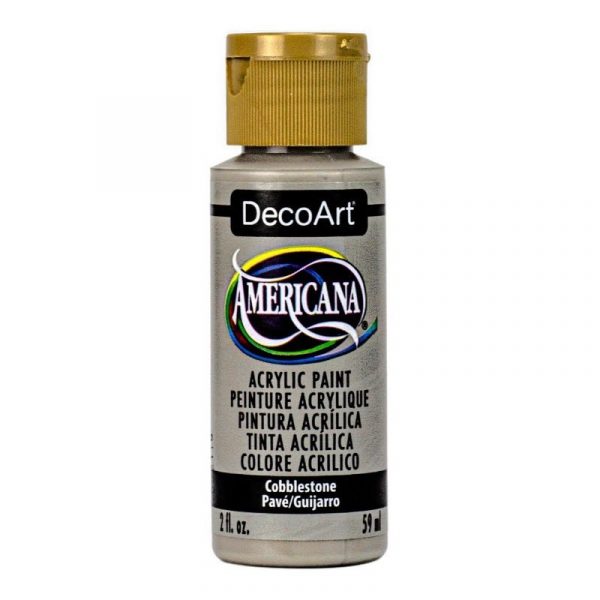 Americana Acrylic Paint 2oz - Cobblestone - Image 2