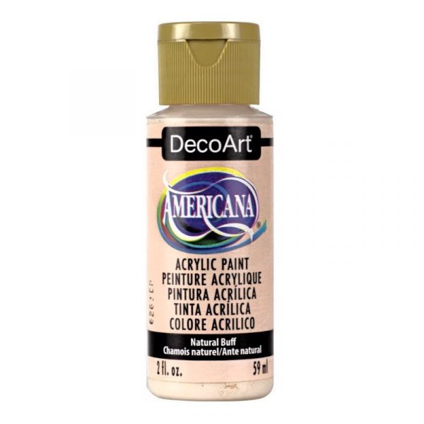 Americana Acrylic Paint 2oz - Natural Buff - Image 2