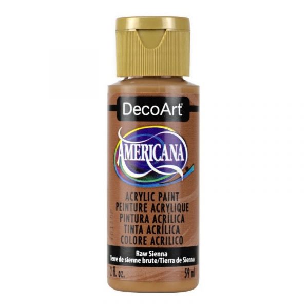 Americana Acrylic Paint 2oz - Raw Sienna