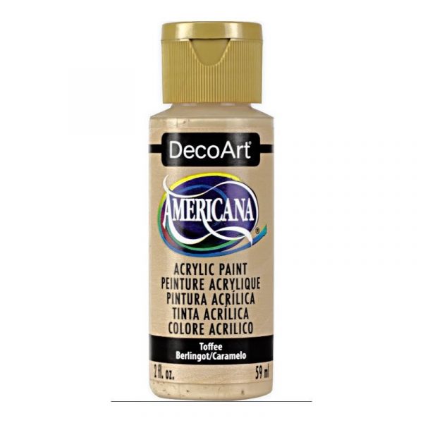 Americana Acrylic Paint 2oz - Toffee - Image 2