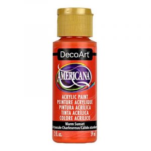 Americana Acrylic Paint 2oz - Warm Sunset