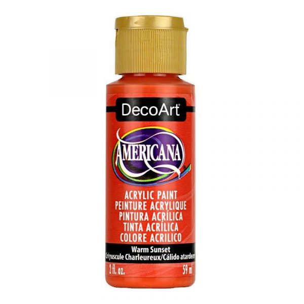 Americana Acrylic Paint 2oz - Warm Sunset