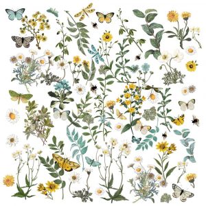 49 & Market - Krafty Garden - Laser Cut-Outs, Wildflower