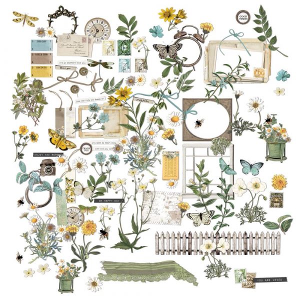 49 & Market - Krafty Garden - Laser Cut-Outs, Mini Elements - Image 2