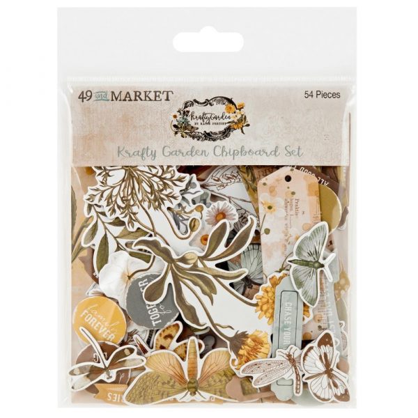 49 & Market - Krafty Garden - Chipboard Set
