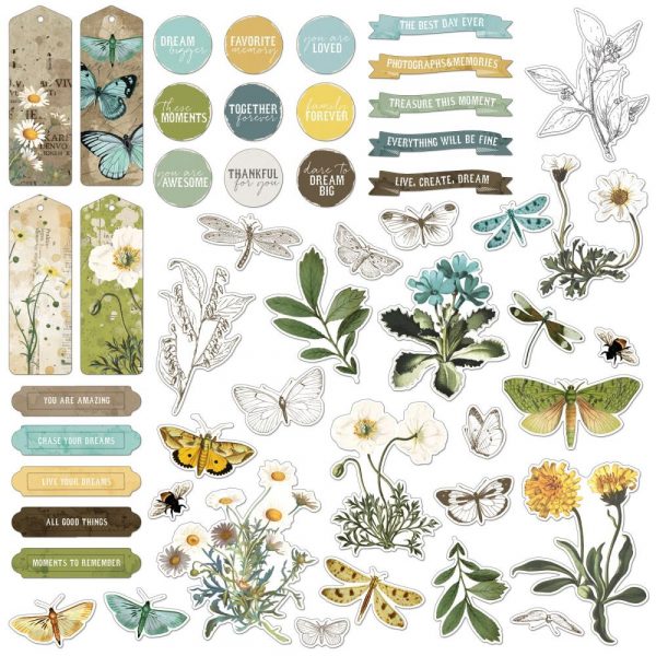 49 & Market - Krafty Garden - Chipboard Set - Image 3