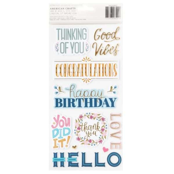 Pink Paislee - Joyful Notes - Phrase Thickers - Image 2