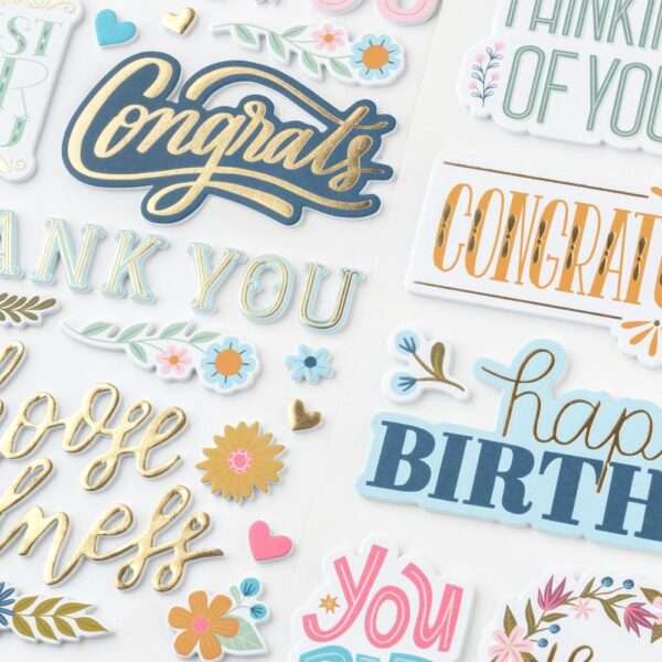 Pink Paislee - Joyful Notes - Phrase Thickers - Image 3
