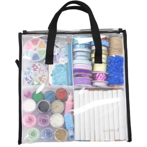Totally Tiffany - Storage Case 12"X12" - 4 Drawers