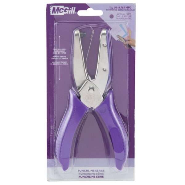 Punchline 2" Reach Hand Punch - 3/16" Round - Image 2
