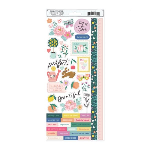 Bea Valint - Sketchbook - Cardstock Stickers - Image 2