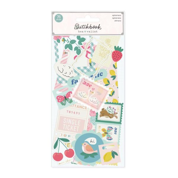 Bea Valint - Sketchbook - Ephemera Pack, Journalling