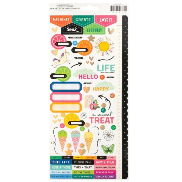 Vicki Boutin - Bold and Bright - Cardstock Stickers - Image 2