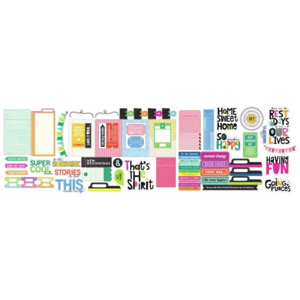 Vicki Boutin - Bold and Bright - Ephemera Pack, Journalling - Image 2