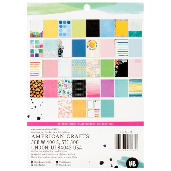 Vicki Boutin - Bold and Bright - 6x8" Paper Pad - Image 2