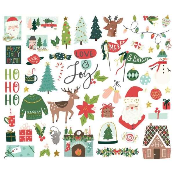 Simple Stories - Santa's Village - Bits & Pieces - Image 2