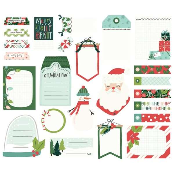 Simple Stories - Santa's Village - Journal Bits - Image 2