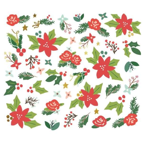 Simple Stories - Santa's Village - Foam Stickers - Image 2
