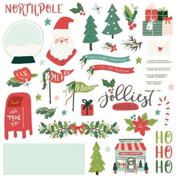 Simple Stories - Santa's Village - Card Kit - Image 4