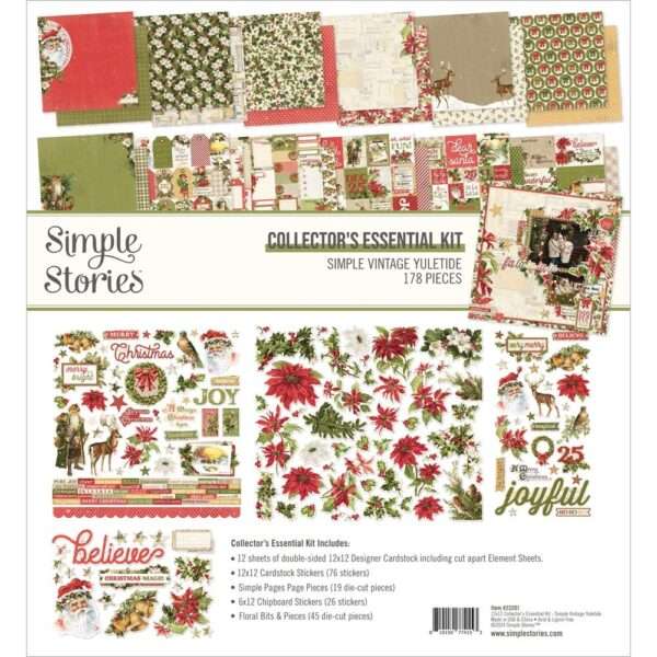 Simple Stories - Vintage Yuletide - Collector's Essential Kit