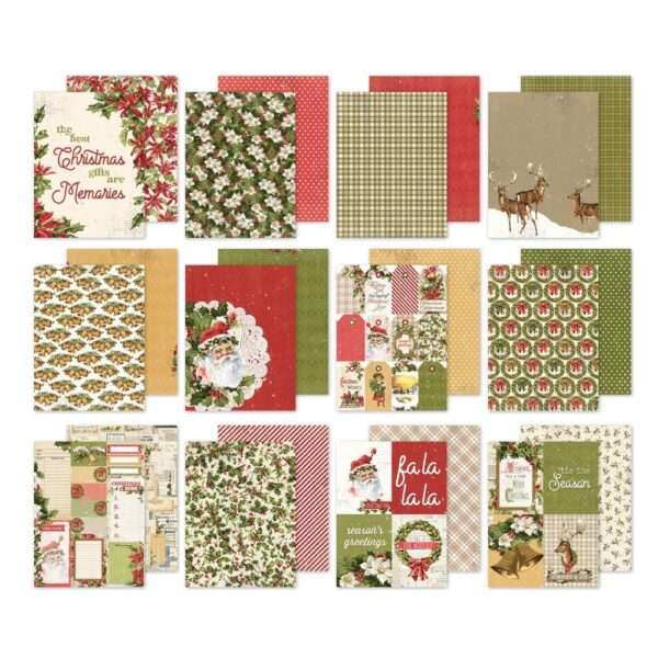 Simple Stories - Vintage Yuletide - 6x8" Pad - Image 2