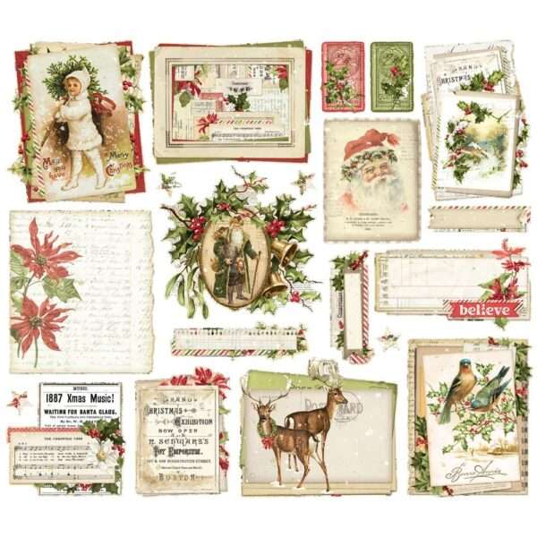Simple Stories - Vintage Yuletide - Ephemera - Image 2
