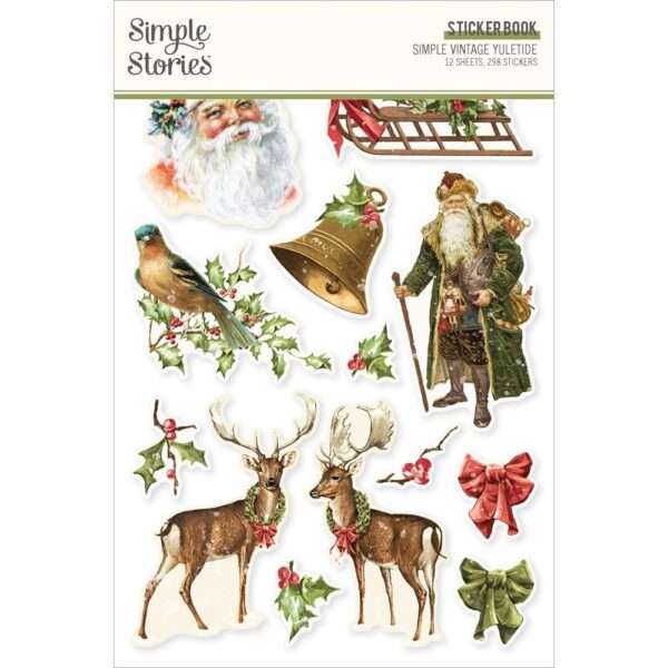 Simple Stories - Vintage Yuletide - Sticker Book