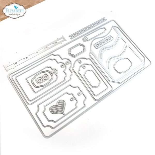 Elizabeth Craft Die Set - Labels, Tags And More