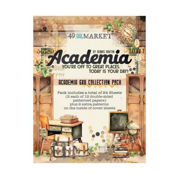 49 & Market - Academia - 6x8" Paper Pack