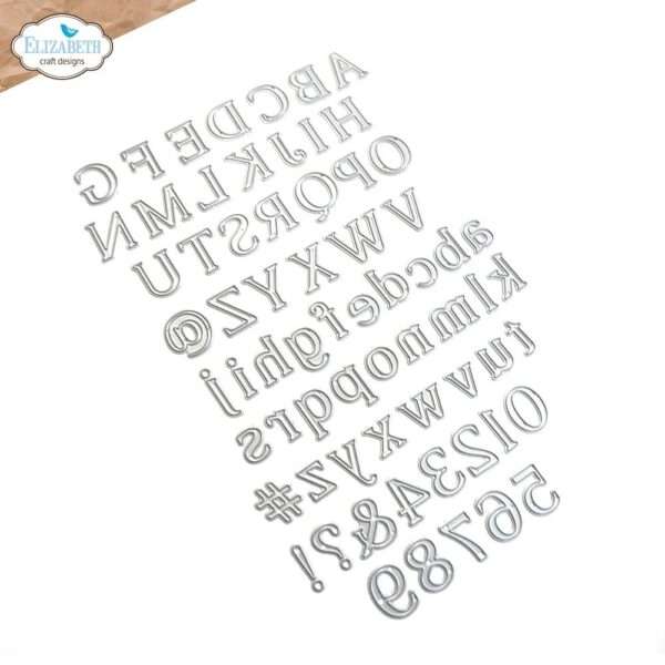 Elizabeth Craft Die Set - Classic Alphabet - Image 2