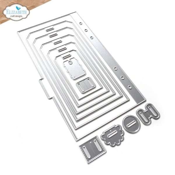 Elizabeth Craft Die Set - Tab 4 with Tags
