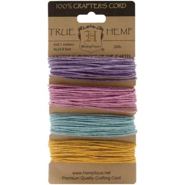 Hemptique - Crafter's Cord - Pastel