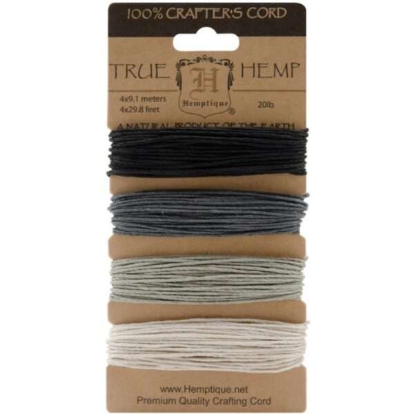 Hemptique - Crafter's Cord - Onyx