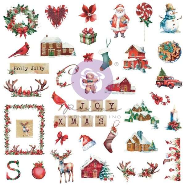 Prima - From The North Pole - Ephemera Pack
