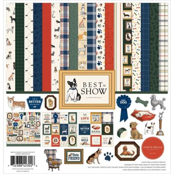 Carta Bella - Best In Show - Collection Kit 12x12"