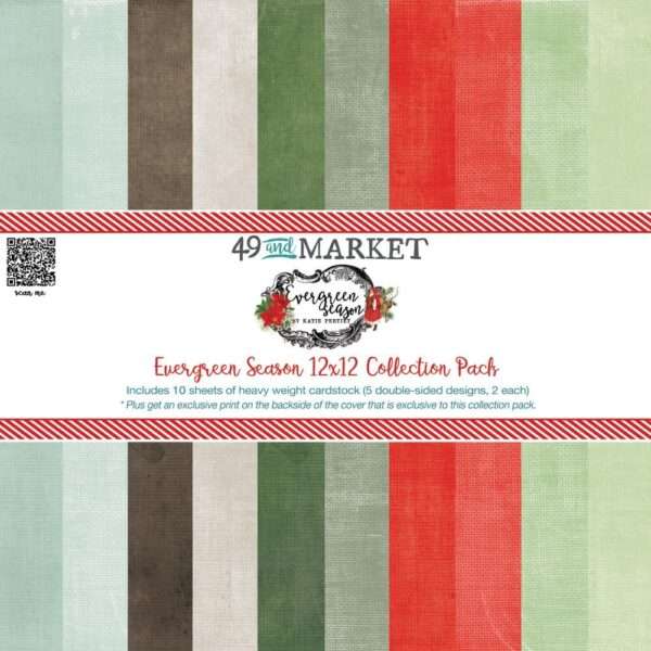 49 & Market - Evergreen Season - Collection Pack 12x12", Solids