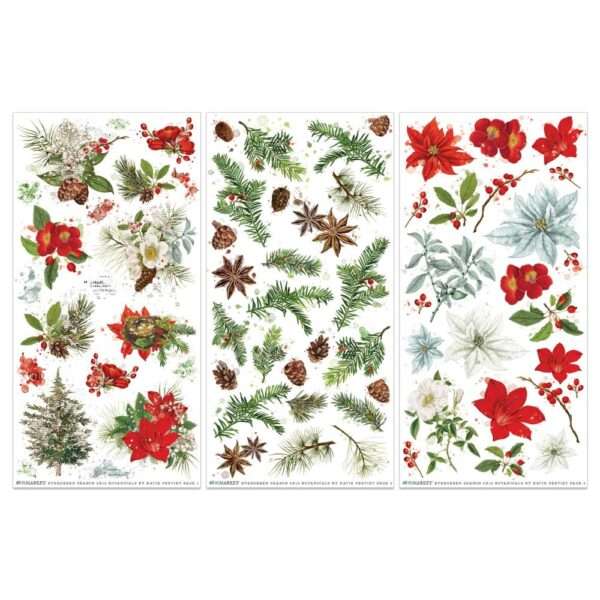 49 & Market - Evergreen Season - Rub-On Transfer Set, Botanical - Image 2