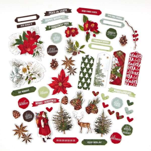 49 & Market - Evergreen Season - Chipboard Set - Image 3