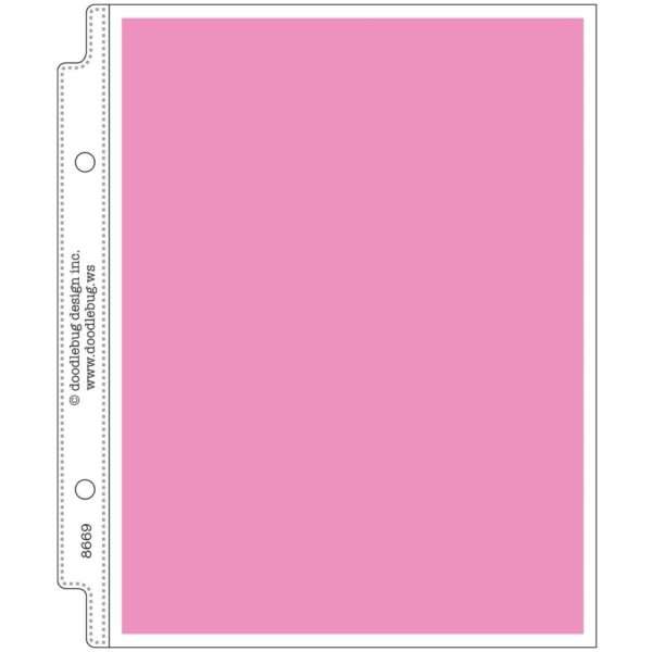 Doodlebug Mini Album Protectors - 6x8" Single Pocket
