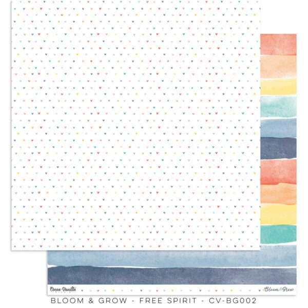 Cocoa Vanilla - Bloom and Grow - Cardstock, Free Spirit - Image 2